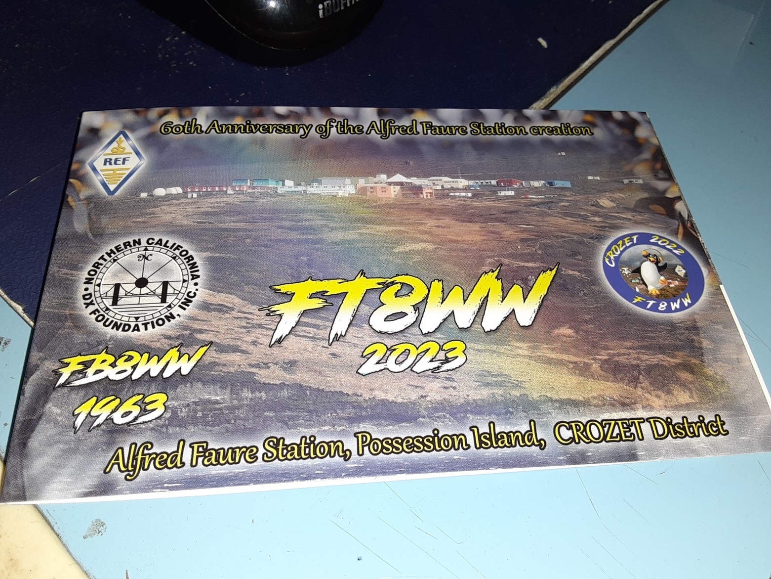 FT8WW QSL（DX Holiday）
